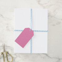 Balises cadeaux motif rose et bleu turquoise