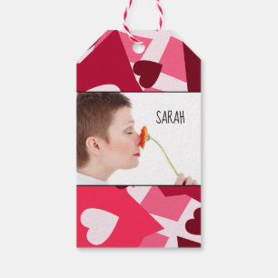 Étiquettes-cadeau Balises Cadeaux Photo personnalisée "50 et fabuleu