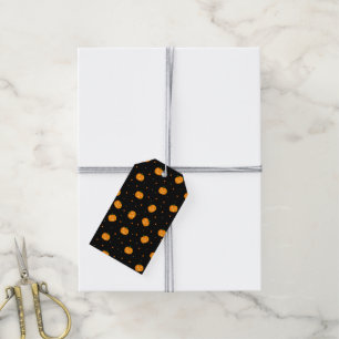 Étiquettes-cadeau Balises cadeaux Pluie citrouille