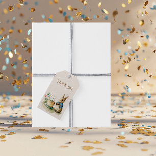 Étiquettes-cadeau Balises cadeaux Rabbit Peter party