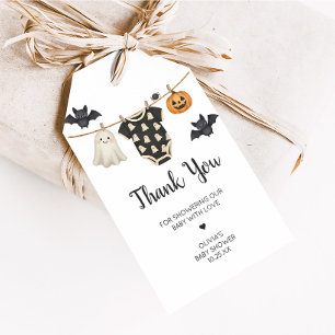 Étiquettes-cadeau Balises de Baby shower de ligne de linge de petite