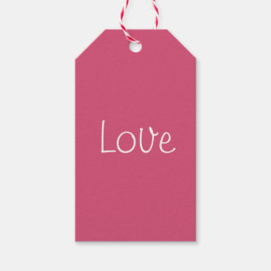 Étiquettes-cadeau Balises de cadeaux d'amour