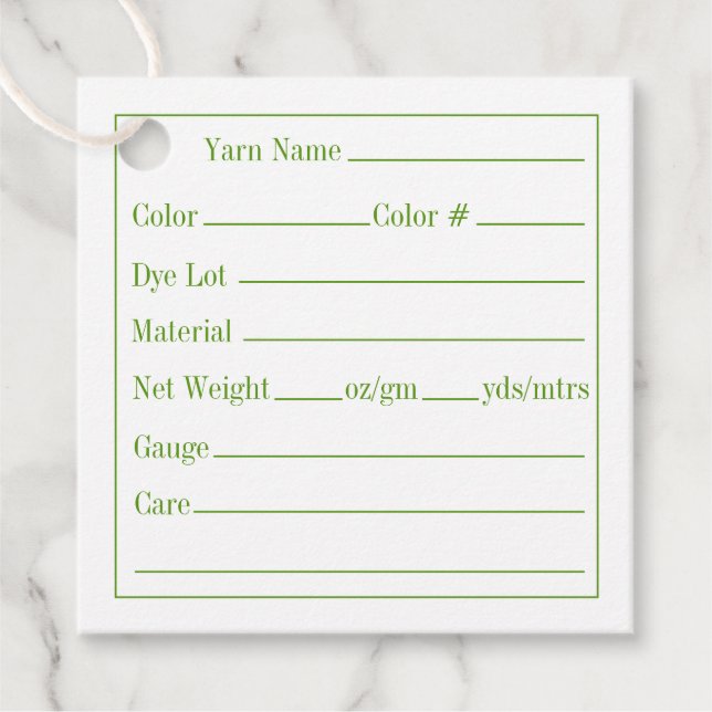 Étiquettes Cadeau Balises de Carré de 2" GREEN CELTIC KNOT (Devant)