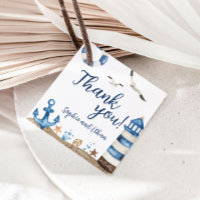 Balises de préférence du Baby shower de Merci naut