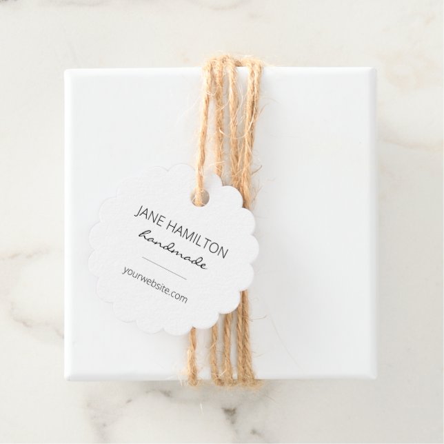 Étiquettes Cadeau Balises d'emballage des fournitures pour petites e (En situation)