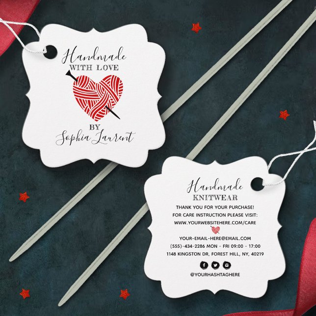 Étiquettes Cadeau Balises d'emballage des kits de petites entreprise (Créateur téléchargé)