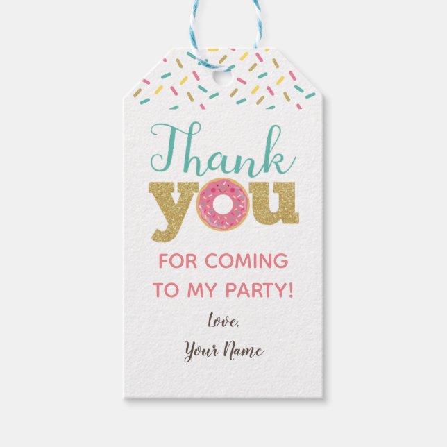 Étiquettes-cadeau Balises Ne pas favoriser (Devant)