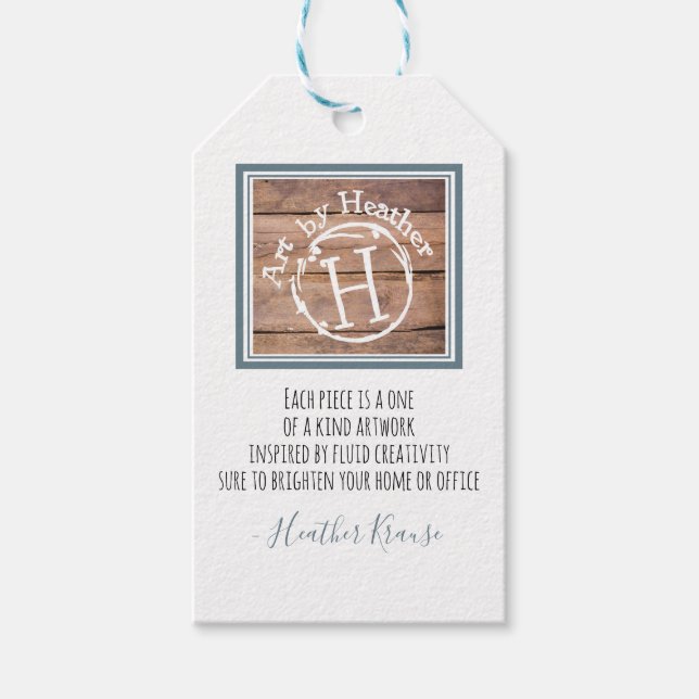 Étiquettes-cadeau Balises pour votre entreprise (Devant)