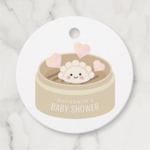 Étiquettes Cadeau Balises préférées de Little Potsticker Baby shower