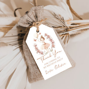 Étiquettes-cadeau Ballerina Ballet Anniversaire Fête Tags cadeaux