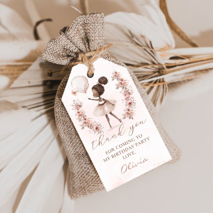 Étiquettes-cadeau Ballerina Ballet Anniversaire Tags cadeaux
