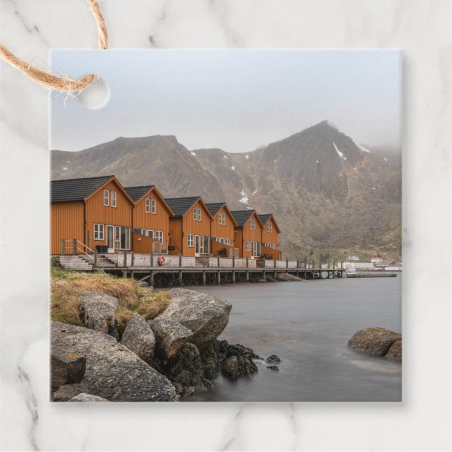 Étiquettes Cadeau Ballstad Lofoten (Devant)