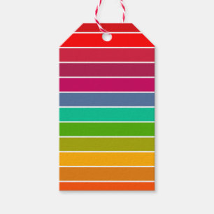 Étiquettes-cadeau Bandes d'art pop