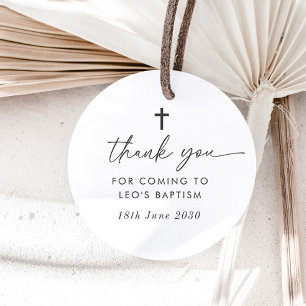 Étiquettes Cadeau Baptême