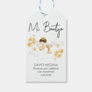 Étiquettes-cadeau Baptême En Espagnol Faveurs et Cadeaux Personnalis
