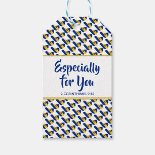 Étiquettes-cadeau BARBADOS Christian Custom PARTICULIÈREMENT POUR VO