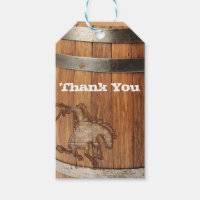 Baril en bois de Rodéo Western Cowboy Cadeau de FÊ