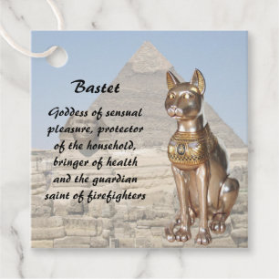 Étiquettes Cadeau Bastet en Egypte