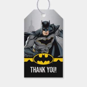 Étiquettes-cadeau Batman Chalkboard Joyeux anniversaire