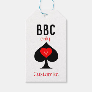 Étiquettes-cadeau BBC Seule pique lame signe Thunder_Cove