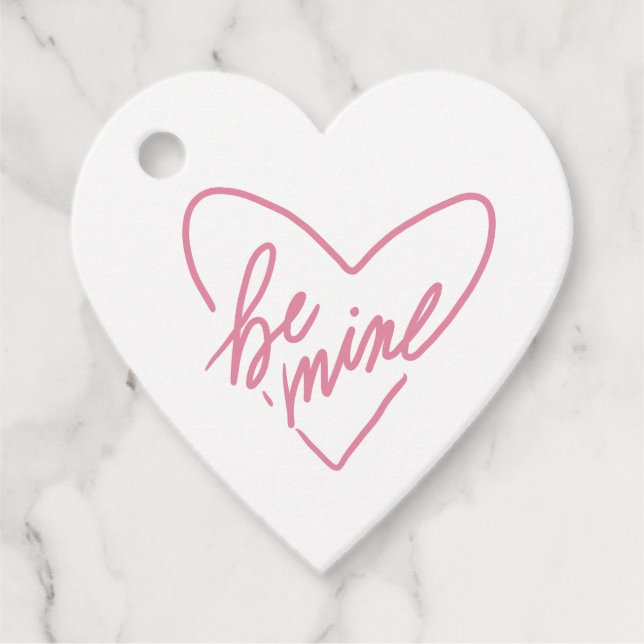 ÉTIQUETTES CADEAU BE MINE CARD (Devant)