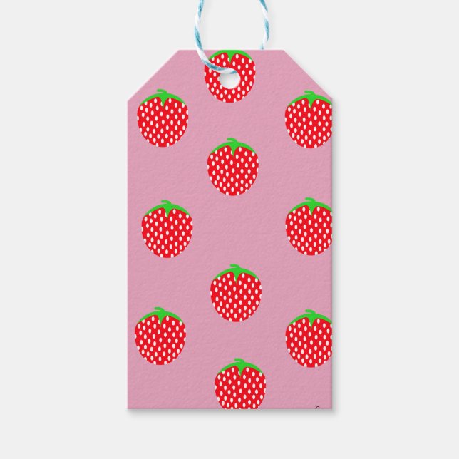 Étiquettes-cadeau Beau été Berry (Devant)