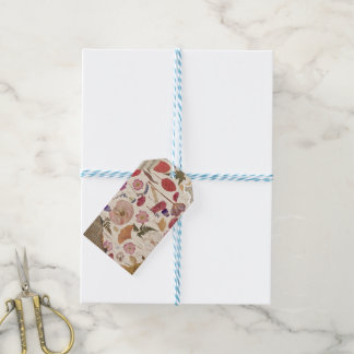 Étiquettes-cadeau Beau Floral Pressé