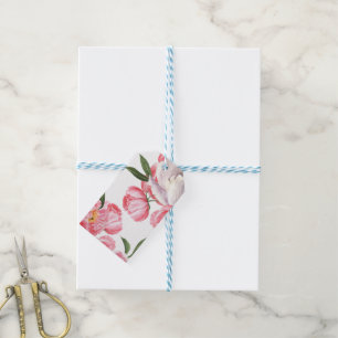 Étiquettes-cadeau Beau Rose