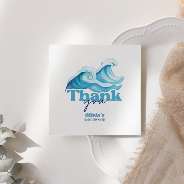 Étiquettes Cadeau Bébé à bord Merci Baby shower (Créateur téléchargé)