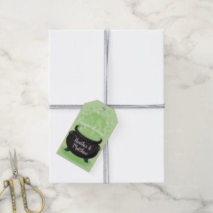 Étiquettes-cadeau Bébé brasse Sorcière douche Halloween Merci