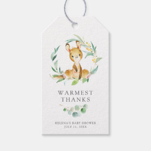 Étiquettes-cadeau Bébé Bush Kangaroo Baby shower Favoriser Tags