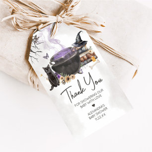 Étiquettes-cadeau Bébé d'Halloween brasse Baby shower Favoriser Tags