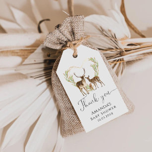 Étiquettes-cadeau Bébé Il fait froid dehors Baby shower Merci