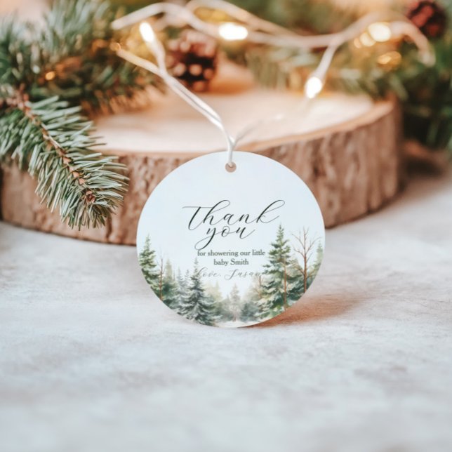 Étiquettes Cadeau Bébé son Baby shower froid à l'extérieur de l'hive (Créateur téléchargé)