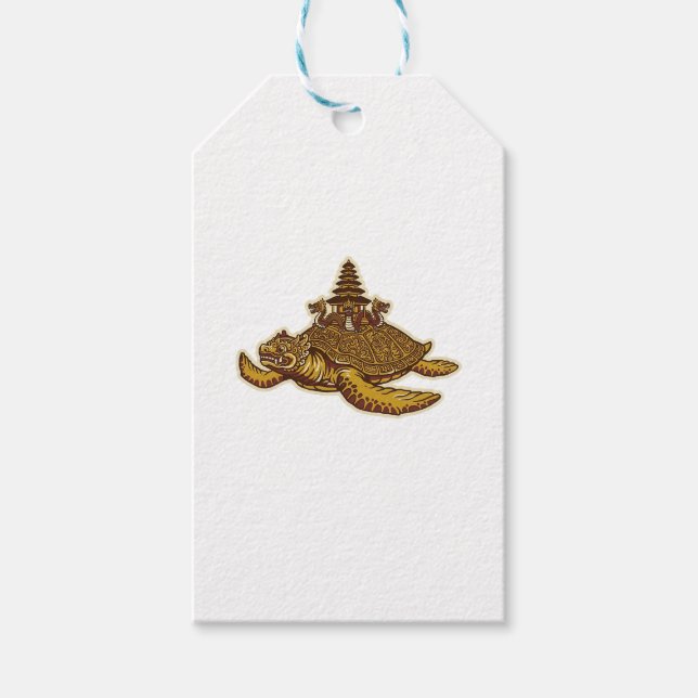 Étiquettes-cadeau Bedawang Nala (Devant)