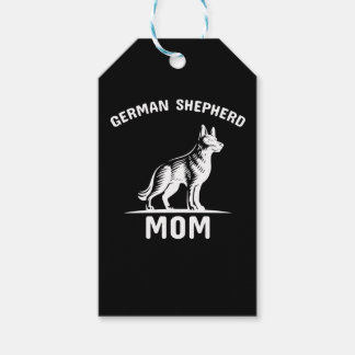 Étiquettes-cadeau Beekeeper Art German Shepherd Mommy