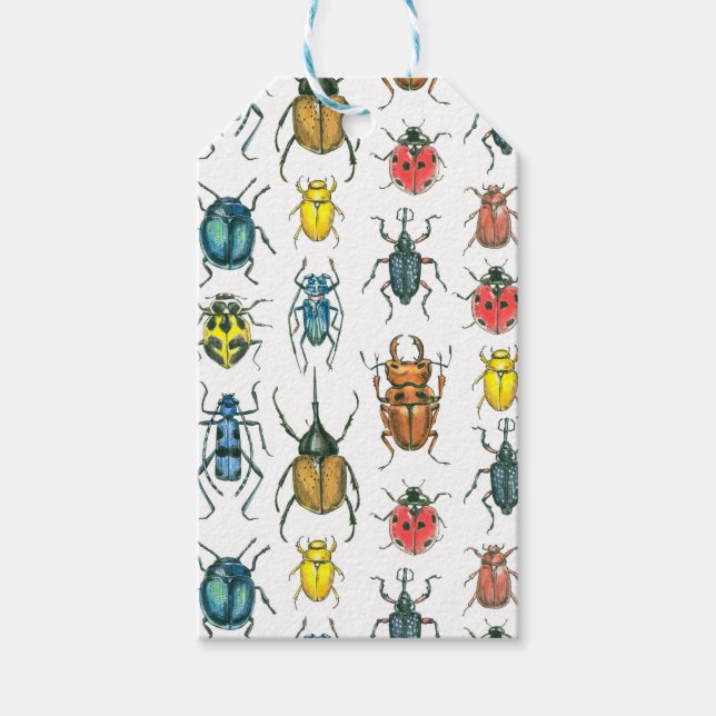 Étiquettes-cadeau Beetles (Devant)