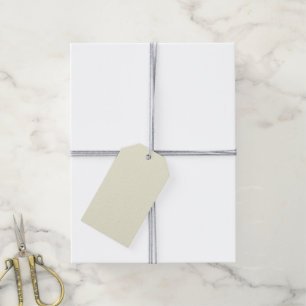 Étiquettes-cadeau Beige