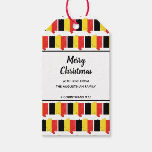 Étiquettes-cadeau BELGIQUE personnalisée - Balises cadeaux