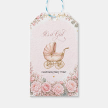 Berceau Rose C'est une Fille Baby Shower Personnal