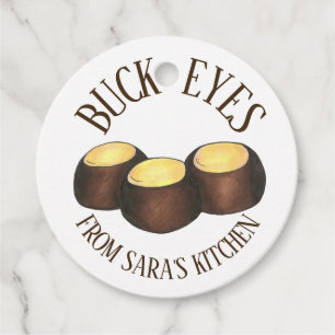 Étiquettes Cadeau Beurre De Beurre D'Arachide De L'Ohio Bonbon Maiso