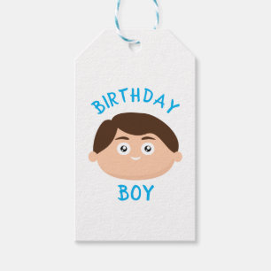 Étiquettes-cadeau Birthday Boy