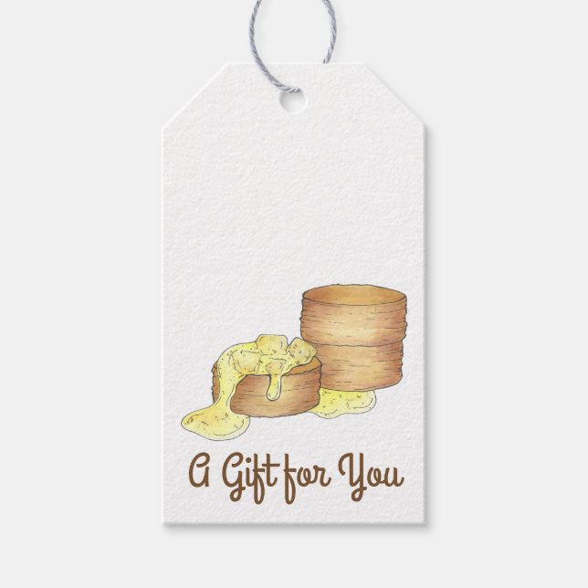 Étiquettes-cadeau Biscuits et saucisses Gravité Petit déjeuner Sud (Devant)