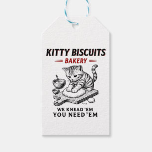 Étiquettes-cadeau Biscuits Kitty Boulangerie