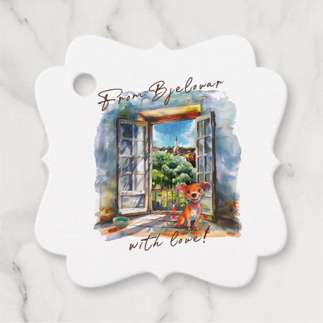 Étiquettes Cadeau Bjelovar (Devant)