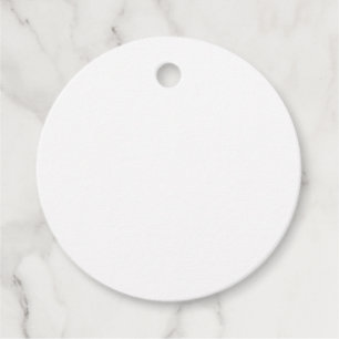 Étiquettes Cadeau Blanc clair blanc 2" Cercle Cartes de visite de ba