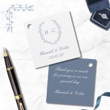 Blason Botanique Romantique Mariage