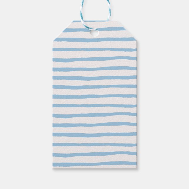 Étiquettes-cadeau Bleu (Devant)