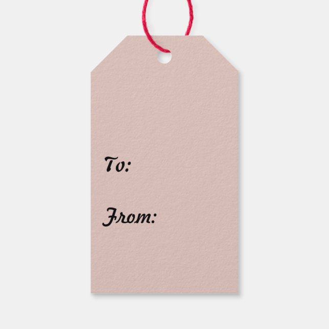 Étiquettes-cadeau Blocs de neige blancs Balises cadeaux Arrière - pl (Dos)