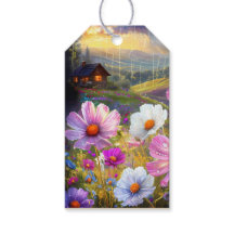 Blooms & Souhaits : Artistic Display Tags Cadeaux
